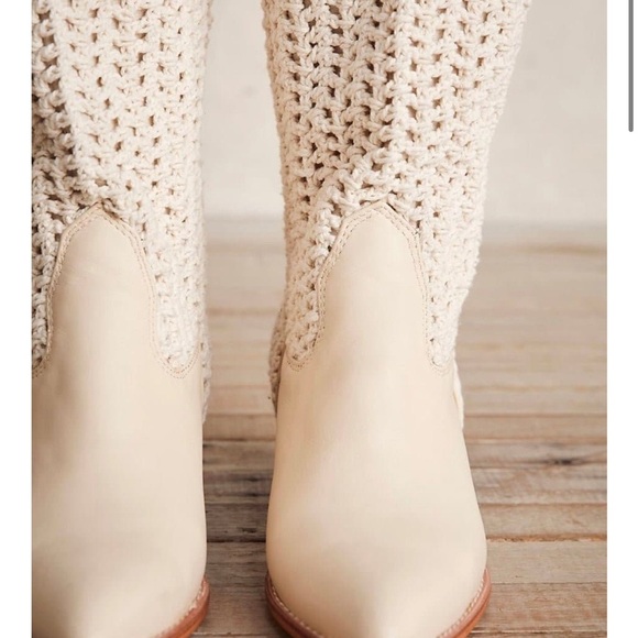 SELINA CROCHET BOOTS X FREE PEOPLE - Picture 6 of 6